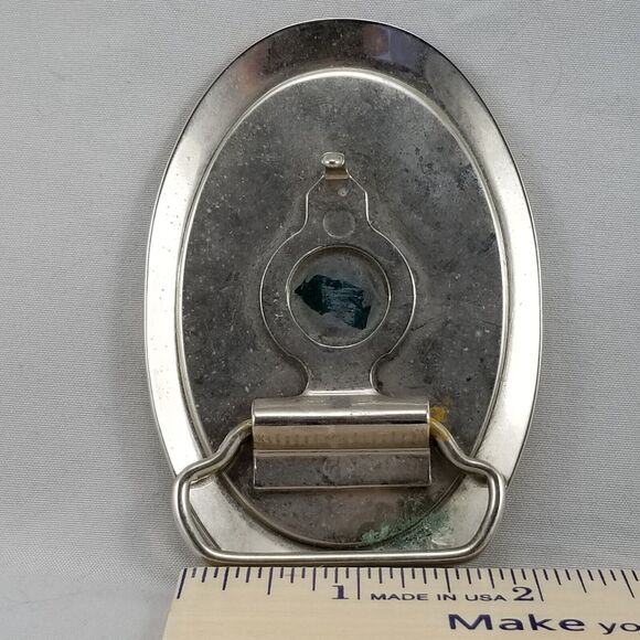 Vintage Belt Buckle Veterans Of Foreign Wars Of The United States - Picture 8 of 8